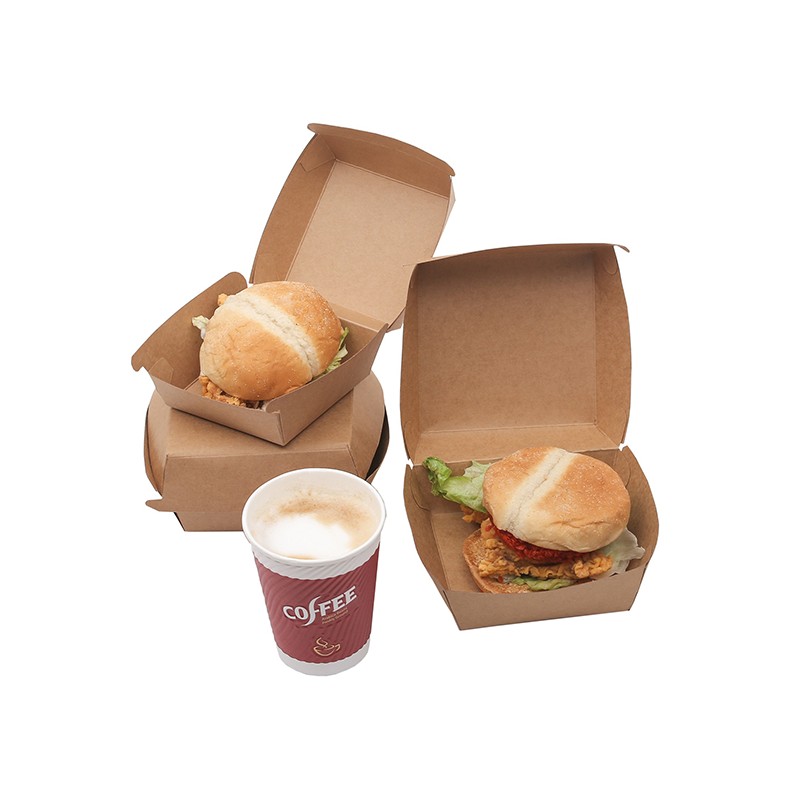 Hộp Burger giấy có thể phân hủy sinh học có thể tái chế