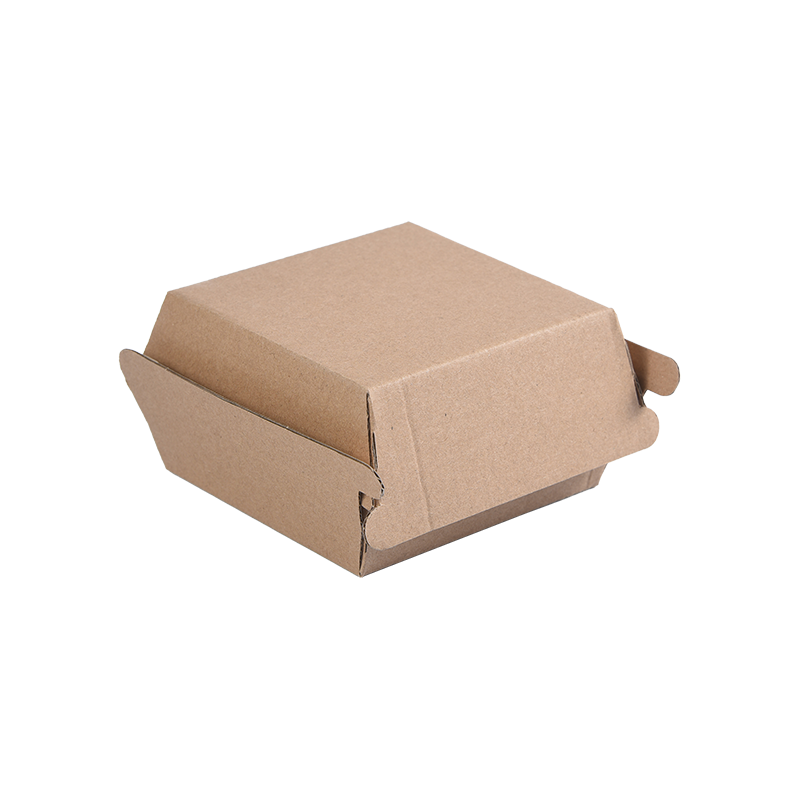Đồ dùng nhà hàng Hộp Burger giấy gợn sóng