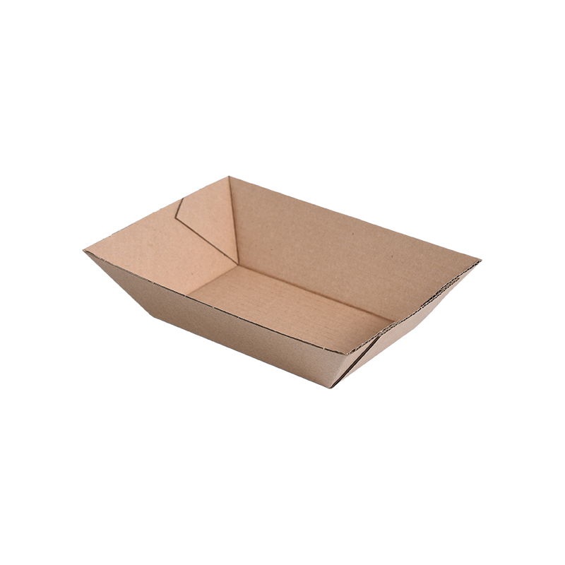 Khay đựng thức ăn bằng giấy hình chữ nhật dùng một lần
